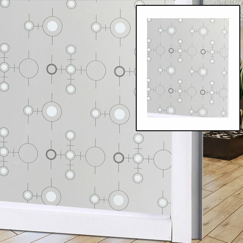 Self Adhesive Glass Film Window Sticker Bathroom Glass Sticker PVC