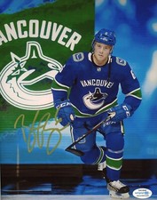 Vancouver Canucks Brock Boeser Autographed Signed 8x10 NHL Photo ACOA #21