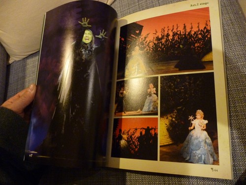 Rare WICKED 2009 OSAKA Japan PROGRAM booklet PRESSBOOK The Wizard of Oz Broadway - Picture 11 of 12