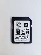 CHEVROLET GMC NAVIGATION SD CARD 8483 2854 FACTORY GM OEM