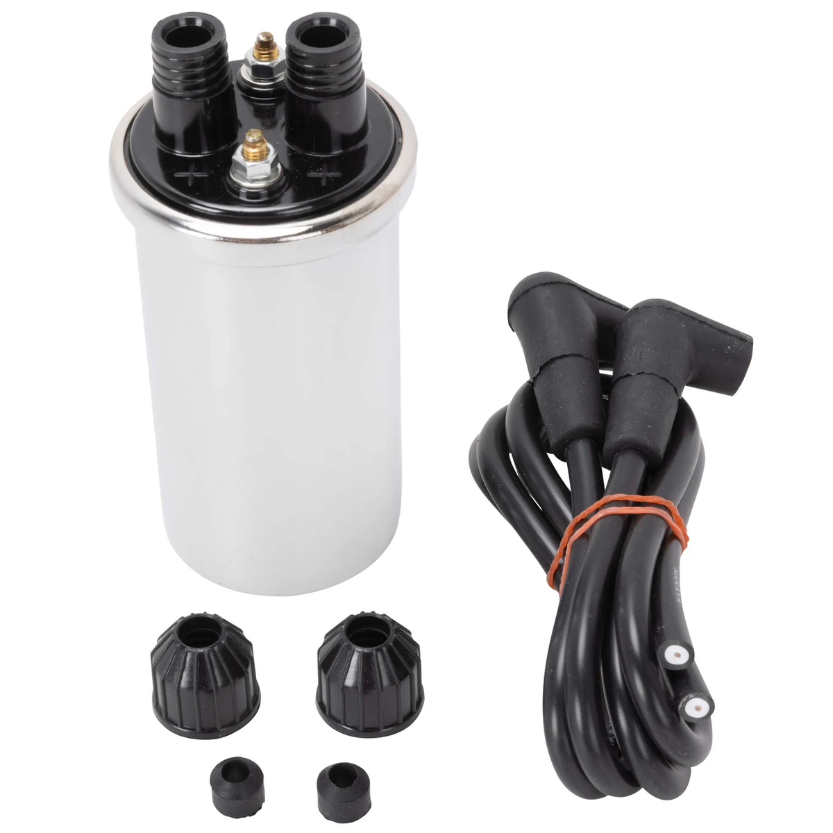 Cycle Standard Chrome 12V Coil 1947 & Up Harley-Davidson | eBay