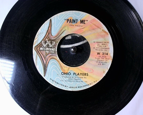 OHIO PLAYERS- FUNKY WORM/PAINT ME WESTBOUND W-214/ 7" - Picture 5 of 9