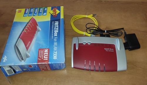 FRITZ!Box 7330 WLAN Router + Netzstecker + Zubehör, TOP ZUSTAND - 第 1/5 張圖片