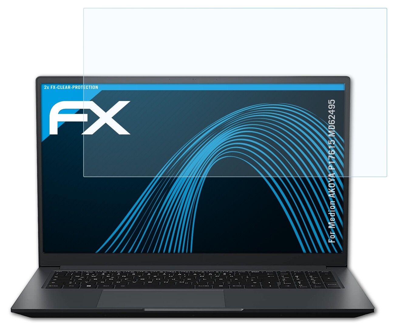 AtFoliX Protecteur D'écran Convient Pour Akaso Brave 8, Film