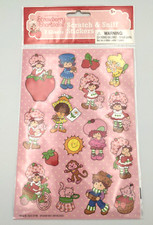 Strawberry Shortcake Scratch And Sniff Stickers 2 Sheets New Wildbrain