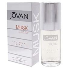 Jovan Platinum Musk by Coty Cologne for Men 3 / 3.0 oz New In Box