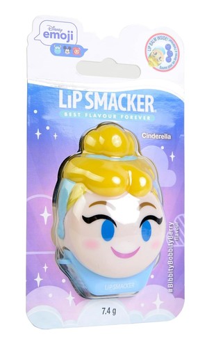 2x Lip Smacker Disney Princess Cinderella emoji Lip Balm BibbityBobbityBerry Fla - Picture 2 of 7