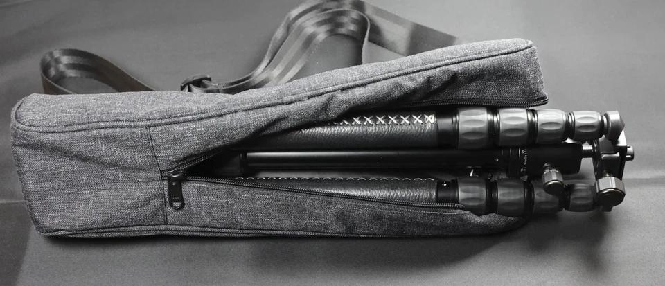 MeFOTO A1350Q1KL RoadTrip Classic Leather Edition Tripod/Monopod - Never Used - Image 4 of 4