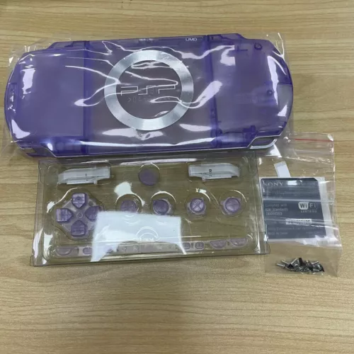 PSP 1000 Faceplate Shell Housing Full Housing Case - 10 COLORS w/ Buttons