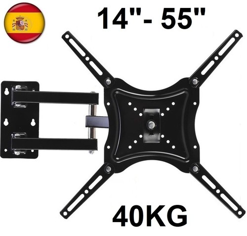 Montaje en pared soporte TV LCD LED para 14 26 27 30 32 37 40 42 46 50 55" | eBay