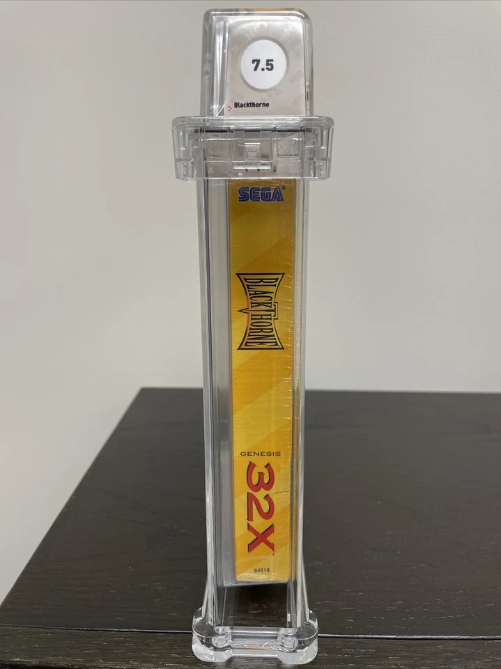 Blackthorne (Sega Genesis 32X 1995) FACTORY SEALED! - RARE! Wata Rated 7.5 A+ - Image 3 of 4