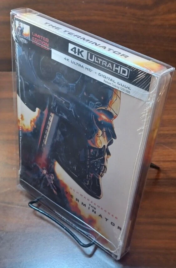 Terminator 1984 4K Steelbook (4K) w/PROTECTIVE SLEEVE-NEW-Free Box SHIPPING - Image 3 of 4