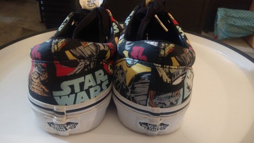 Men's size 9 (10½W) Rare Star Wars - Van's OTW Canvas Sneakers (TB4R) Used/VGood - Picture 8 of 14