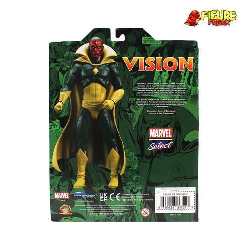 Marvel Select Vision 7" Action Figure (NM Package!) - Picture 2 of 5