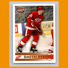 Dmitri Bykov #537 2002 Pacific Complete Detroit Red Wings Hockey Card NHL NM