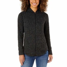 NWT EDDIE BAUER 1476189 BLACK RADIATOR FLEECE 2.0 FULL ZIP JACKET SZ M F310