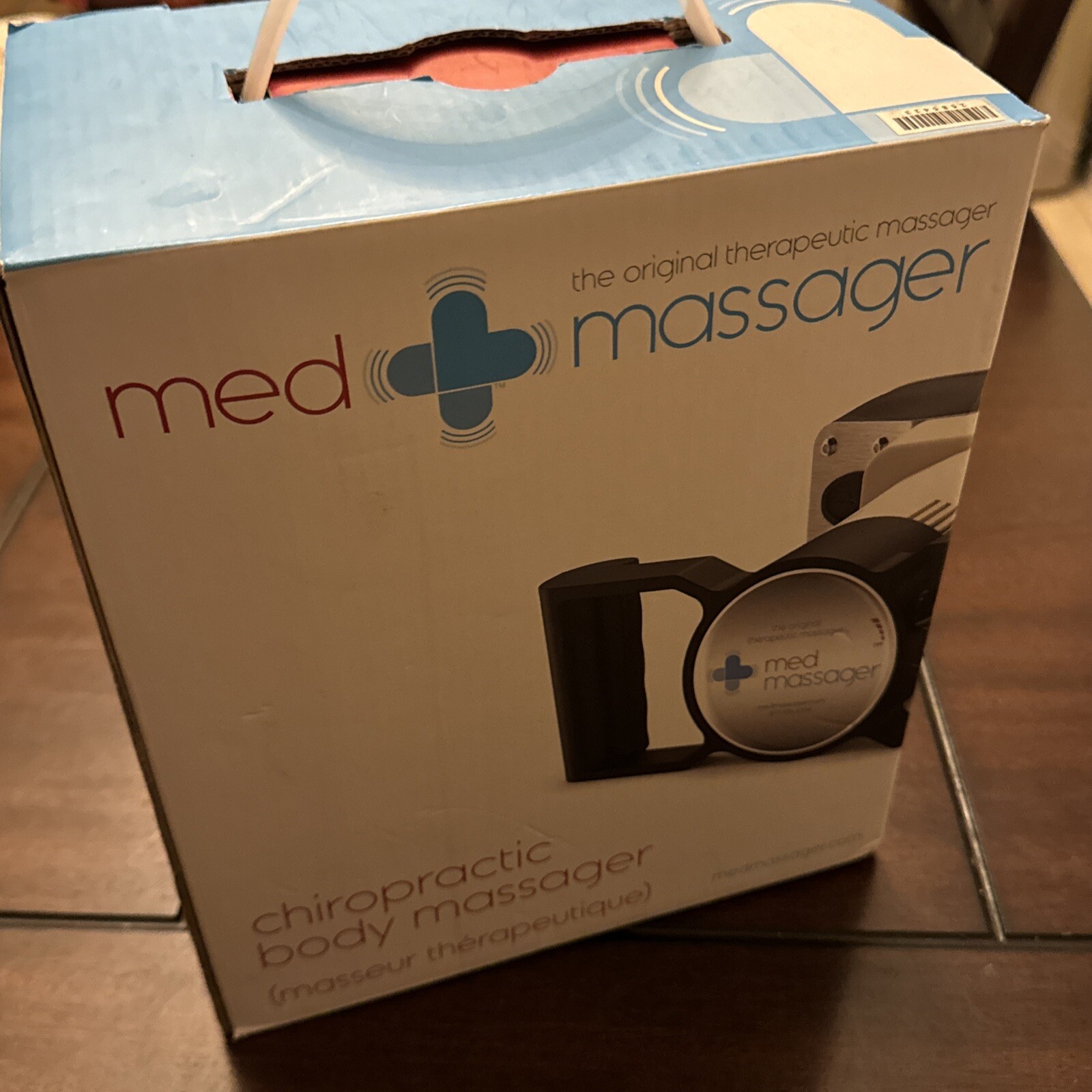 MedMassager MMB05 Chiropractic Body Massager With Handles New Open Box