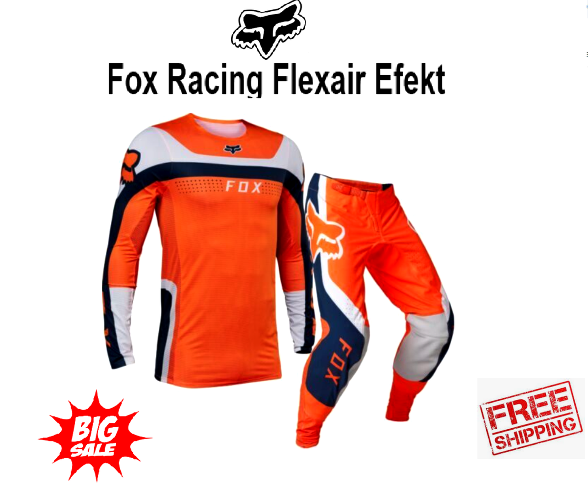 Fox Flexair Efekt Motocross Jersey/Pants #32M Off Road Dirt Bike