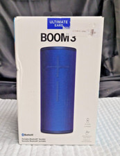 New SEALED Ultimate Ears BOOM EXC Portable Waterproof Bluetooth Speaker BLUE