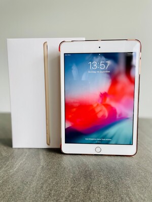 Apple iPad mini 3 64GB, WLAN + Cellular (Entsperrt), 20,07 cm, (7,9 Zoll) - Gold
