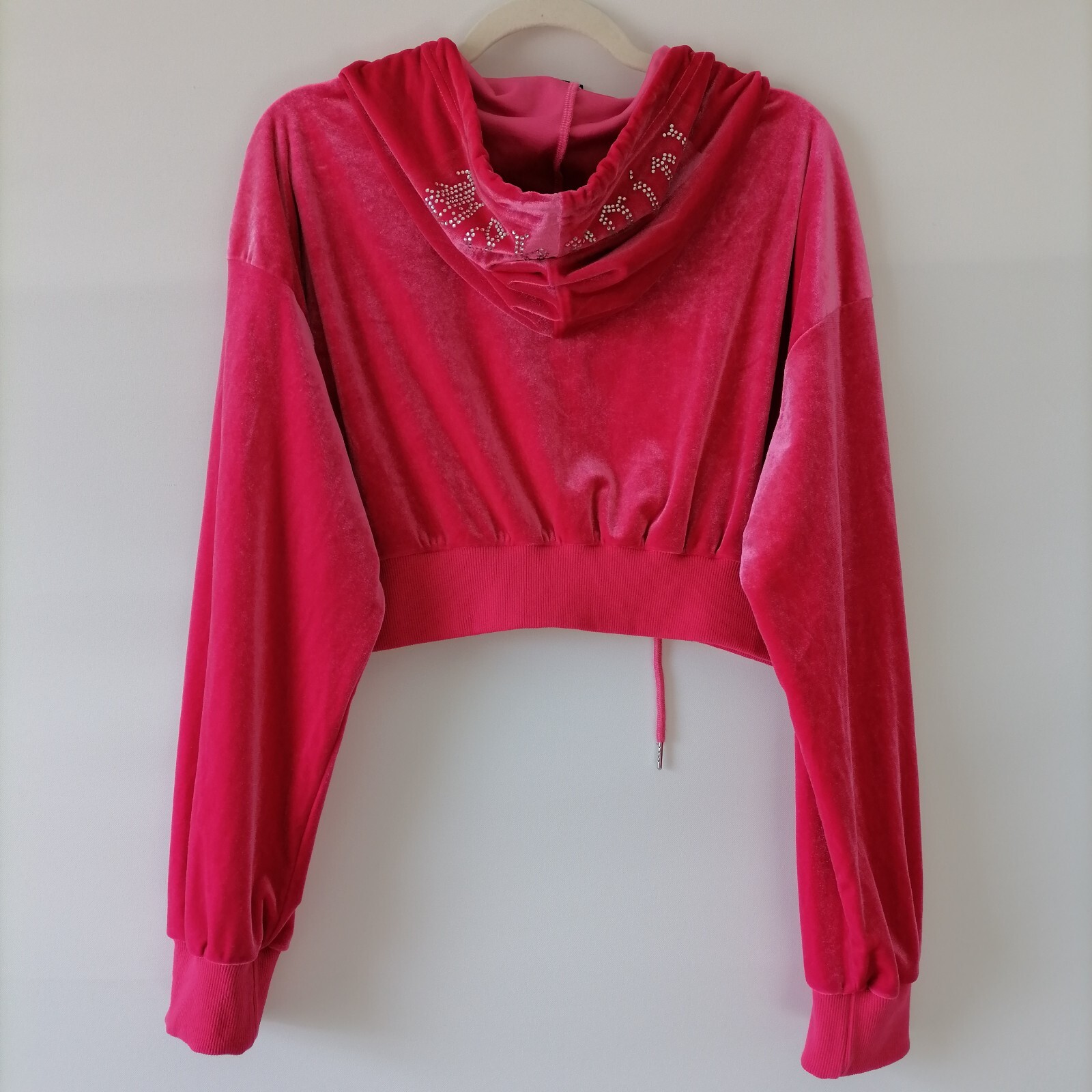 SheIn Womens Hot Pink Full Zip Long Sleeve Stretc… - image 4