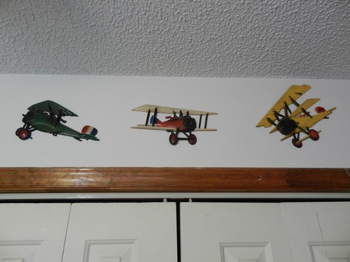 WW1 PROFILE MODEL AIRPLANES SET OF THREE - Picture 1 of 5