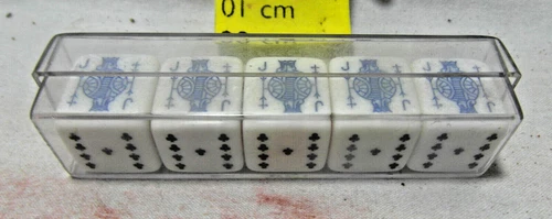 From Poker d'Ace advertising WLD? - In plexiglass box - die 15 mm -
