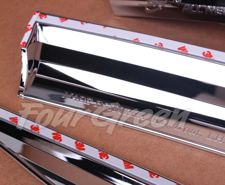 Protector de lluvia para visera de ventilación de ventana cromada para KIA 2016-2019 Optima ⭐⭐⭐⭐⭐⭐⭐ Foto 4 de 4