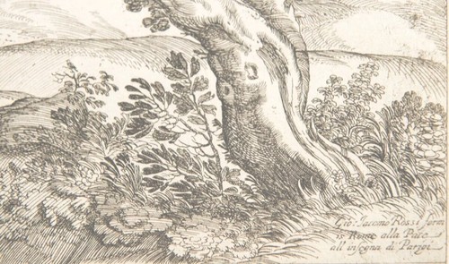 GRIMALDI GIOVANNI FRANCESCO IL "BOLOGNESE", INCISIONE ORIGINALE, ACQUAFORTE - Foto 4 di 5