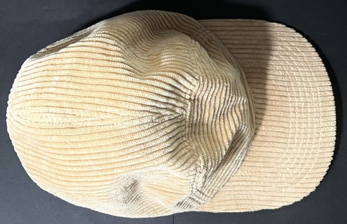 Liz Claiborne Accessories Corduroy Tan Hat/Cap One Size Stretch 100% Cotton - Picture 6 of 9