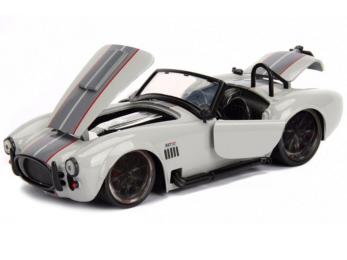 新品未開封1965 Shelby Cobra 427 S/C ミニカー 1/24 Amazon.com: 1965 Shelby Cobra 427 S/C Blue Metallic with