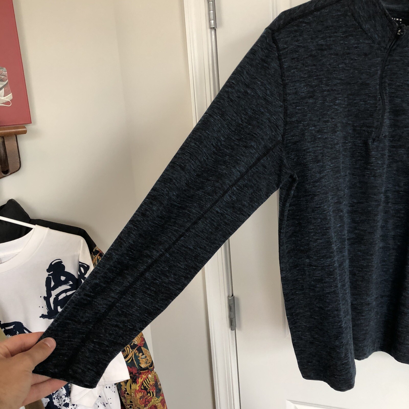 Dunning Golf Coolmax Performance 1/4 Zip Pullover Jac… Gem