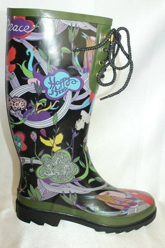 SAK SAKROOTS Peace Love Tall Lace Up 