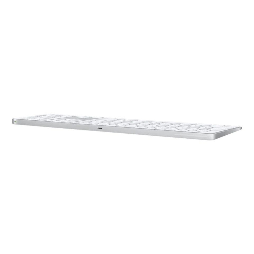 GENUINE APPLE MAGIC KEYBOARD WITH NUMERIC KEYPAD TOUCH ID SILVER WIRELESS A2520 - Image 3 of 4