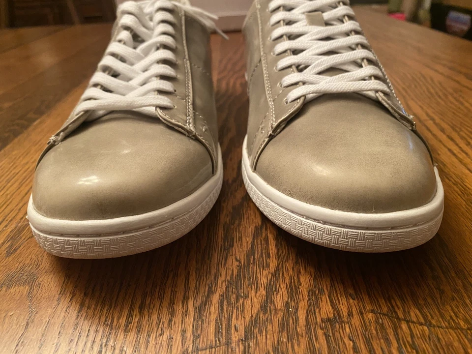 Calvin Klein Men’s Hart High Shine Light Taupe Size 10 BRAND NEW! - Image 4 of 4