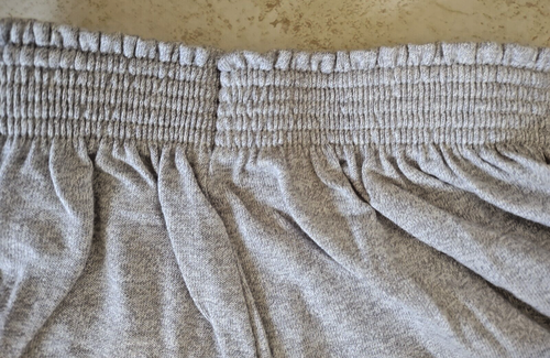 Vtg Sunflower Gray Gym Shorts NOS Youth XS 50/50 Single Stitch Hem Slit Side - Picture 5 of 10