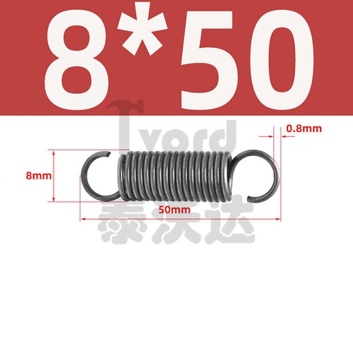 OD 3mm-20mm Expansion Springs Extension Tension Spring Wire Diameter 0.3mm-2mm  - Picture 122 of 254