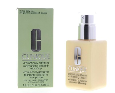 CLINIQUE DRAMATICALLY DIFFERENT MOISTURIZING LOTION WITH PUMP 4.2 OZ 125 ML