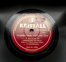 0083/ MARTIN EWERS-Märkische Heide, märkischer Sand-Marsch WWII-78rpm Schellack
