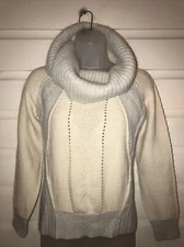 Sundance lambswool/angora blend long sleeve turtleneck pullover sweater size XS
