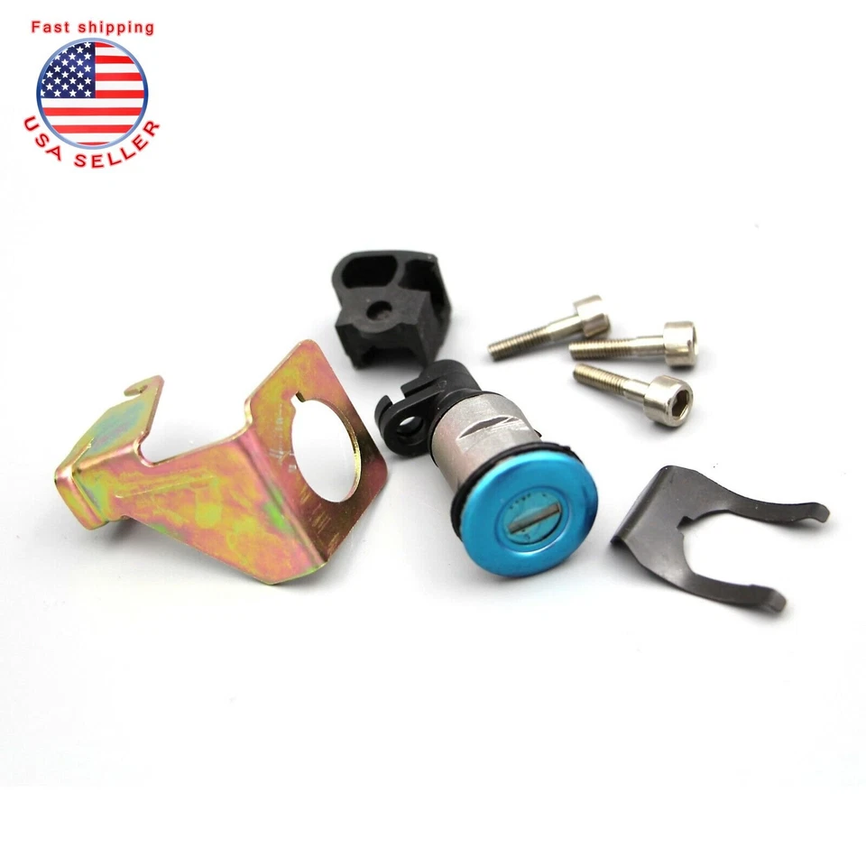 Fit For 2013-2021 Honda CBR600RR Ignition Switch Fuel Gas Cap Seat Lock Key Set - Image 4 of 4