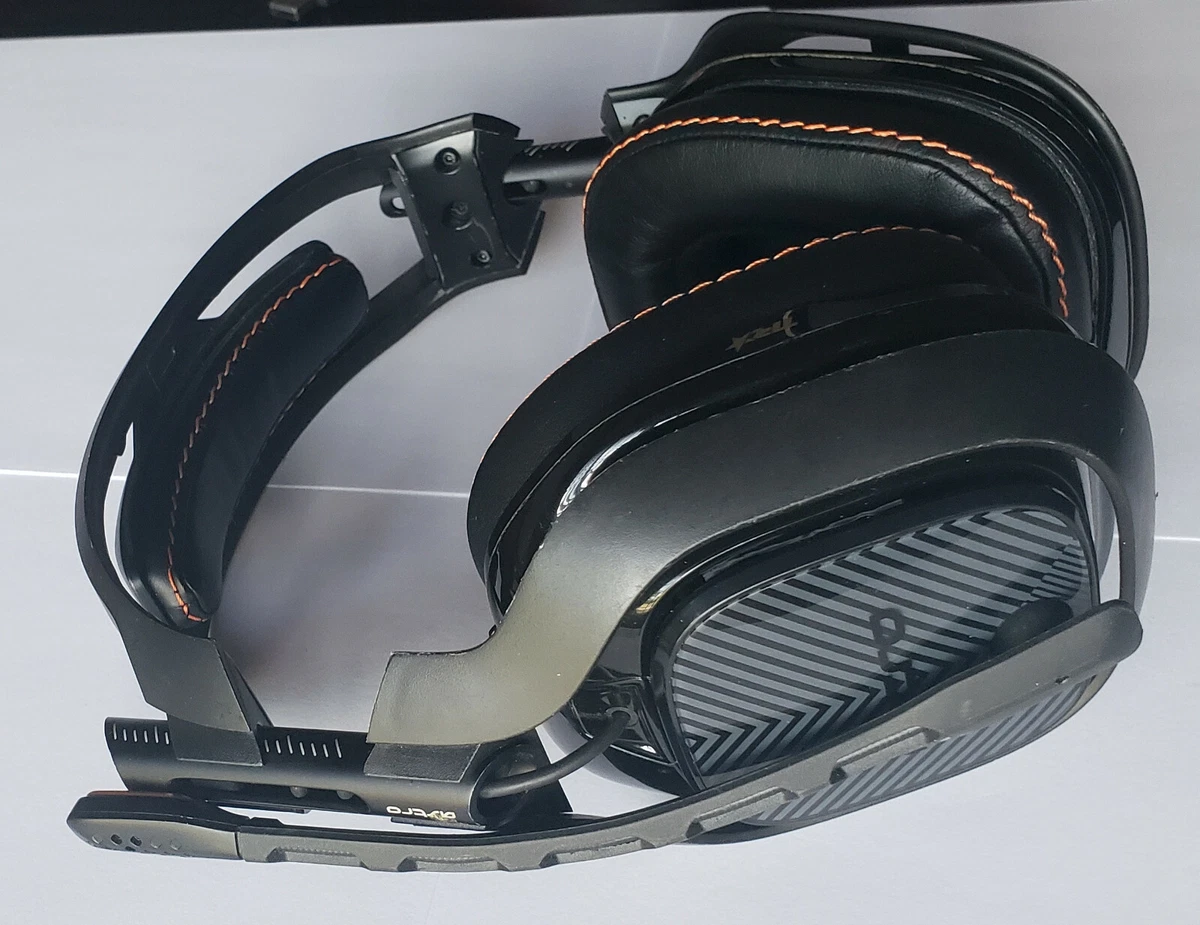 USED ASTRO Gaming A40 TR CALL OF DUTY BLACK OPS III Headset Only BLACK ORANGE