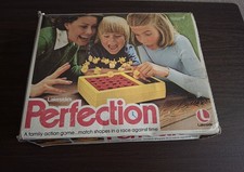 Perfection Board Game COMPLETE  WORKING - 1975 Vintage Lakeside