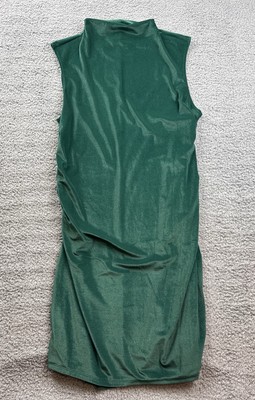green emerald velvet dress The Dakotaa Dress main image 1