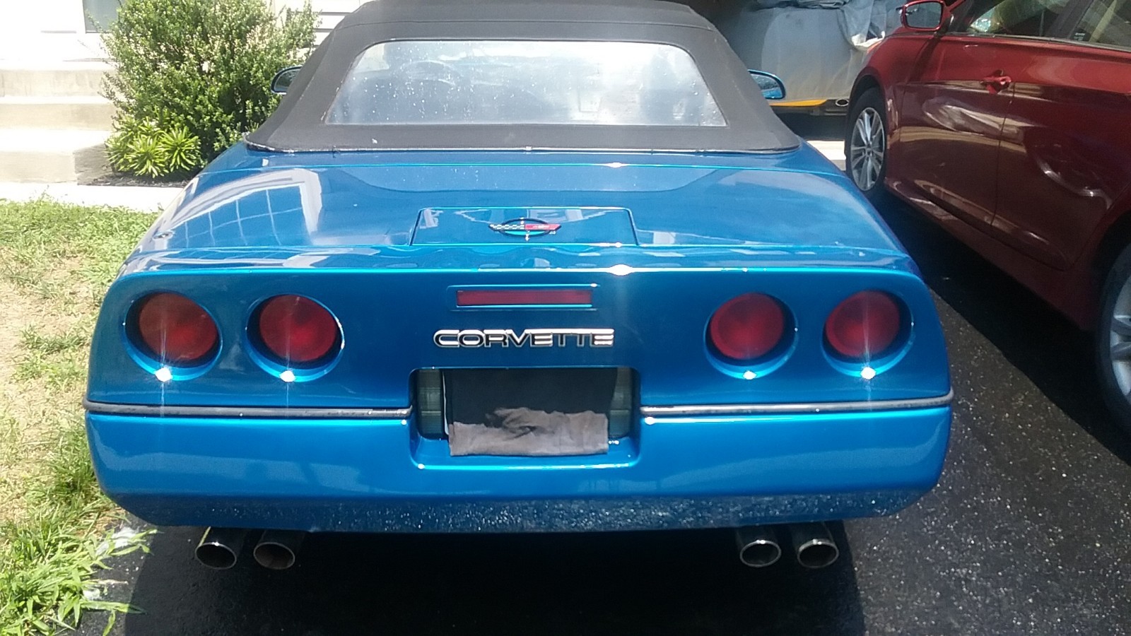 1990 Blue Chevrolet Corvette   | C4 Corvette Photo 6
