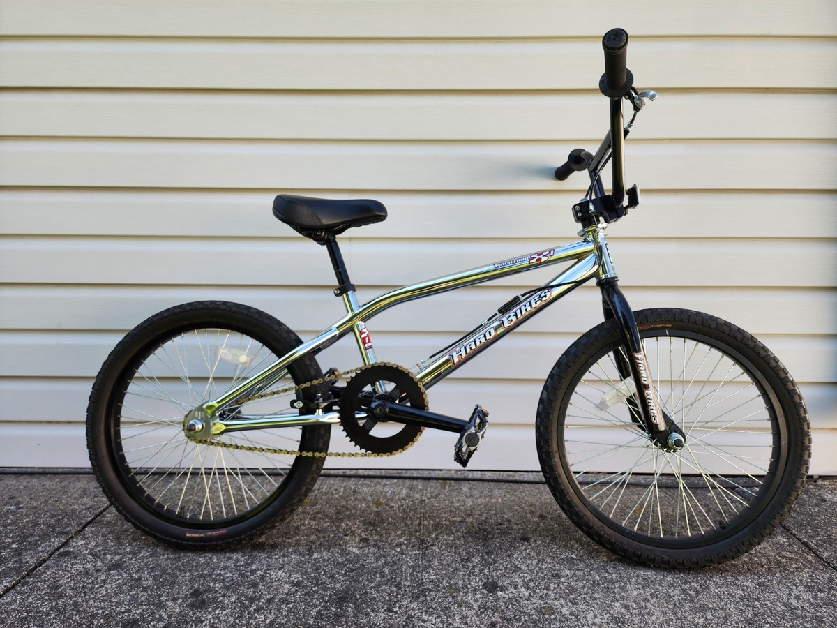 Haro Backtrail X1 Chrome BMX Old School Bike Freestyle | eBay