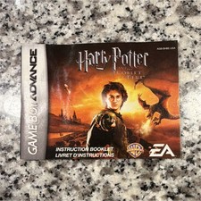 EA Harry Potter Goblet of Fire Manual Original Nintendo GBA Multi-Language