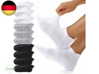 Youshow 10 Paar Sneaker Socken Herren Damen, Atmungsaktive Baumwolle Socken,