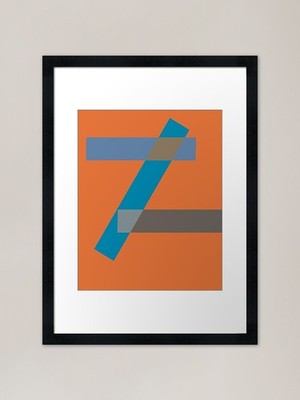 Rectangle Angle Framed Art Print Framed Wall Art Poster Canvas Print Picture