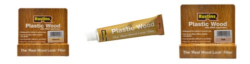 Rustins Plastik Holz Rohr Wasserfest für Innen Außen 20g Natur, Teak , Eiche - Picture 2 of 6